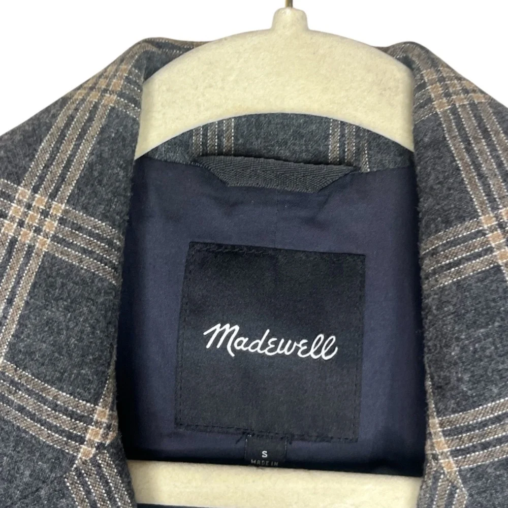 Madewell Dorset Blazer in Windowpane Small - Picture 6 of 6